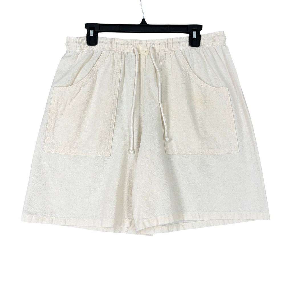 Drawstrings‎ Of Malibu Shorts Mens L USA Coastal Resortwear Beachcore Minimalist